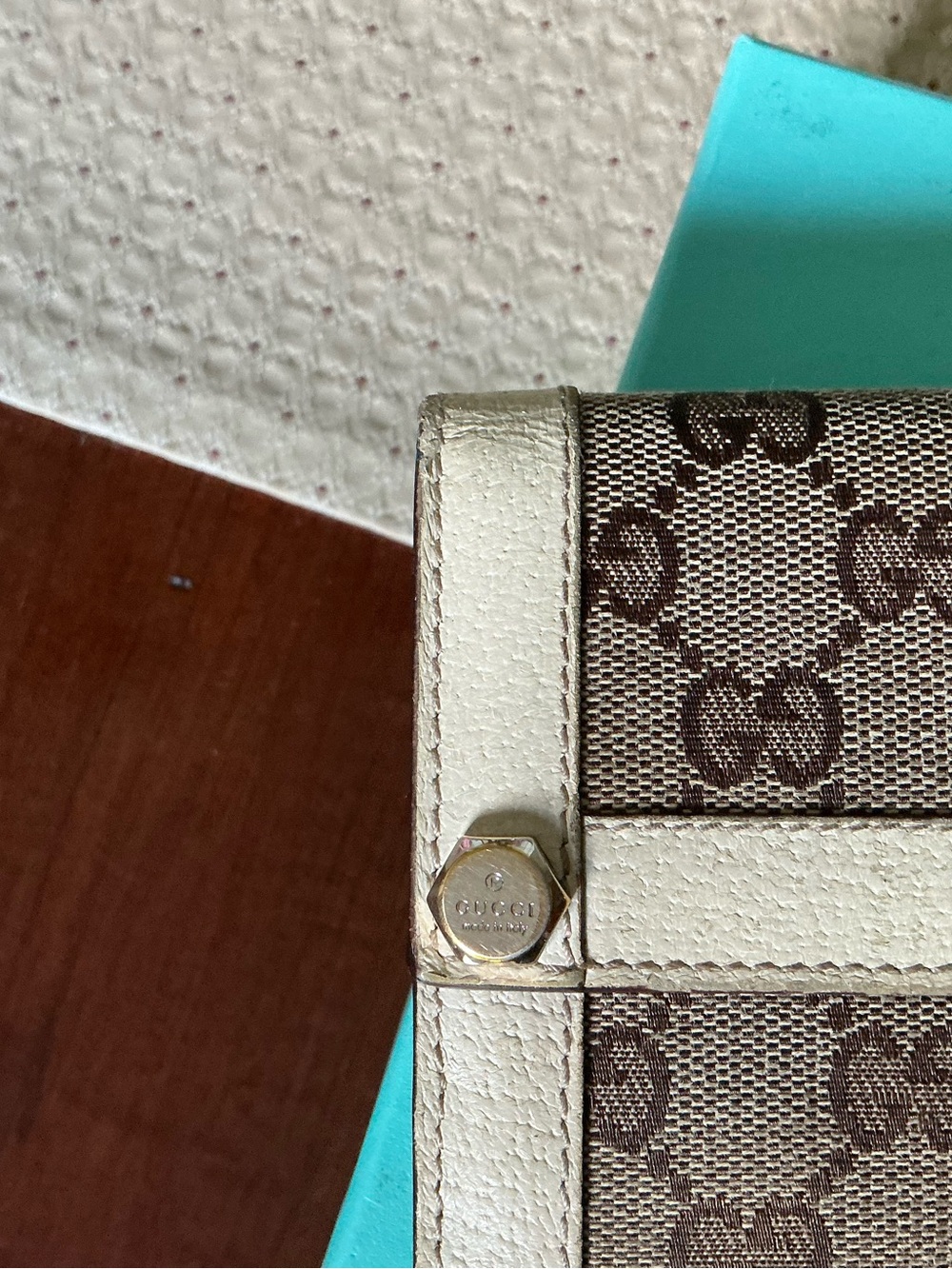 Gucci Monogram GG Long Continental Wallet Leather & Canvas - Picture 2 of 16